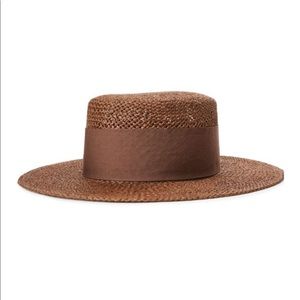 Brixton Dara Hat-Brown Size small